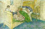 Carl Larsson i mammas sang USA oil painting artist